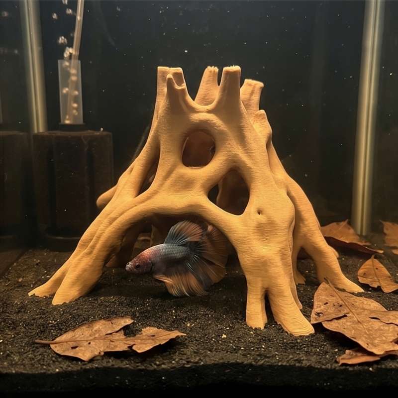 Aquarium Marine Rock - Natuurlijke Wortelgrot Vis Schuilplaatsen Drijfhout Boom
