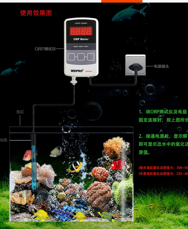 Marine Aquarium Orp - AQUARIUM ORP-meter WEIPRO ORP - 3000-,