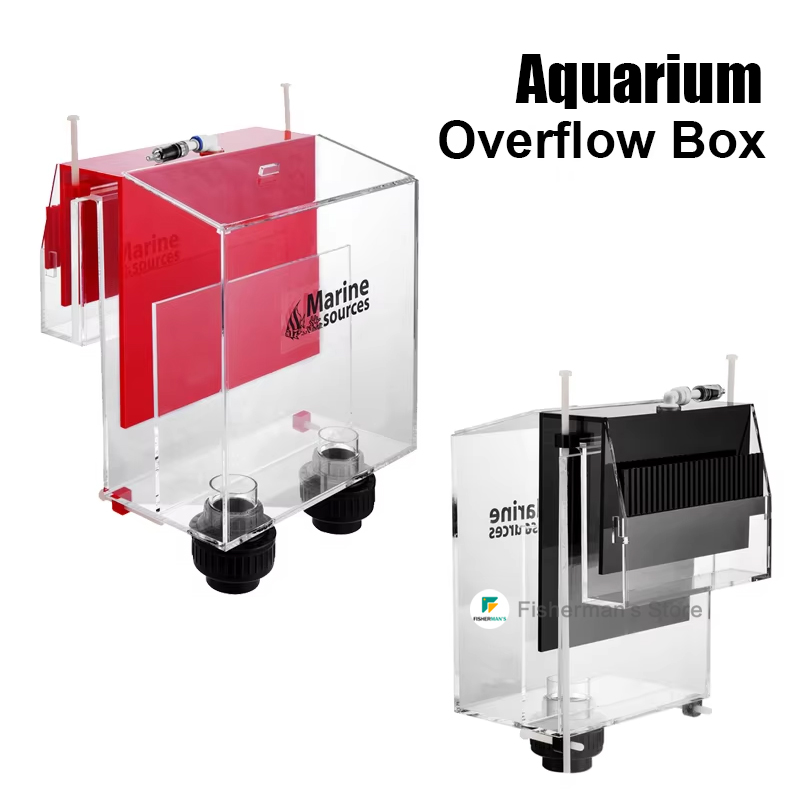 Marine Aquarium Overflow Box - Marine Sources Aquarium Waterbox, Sifon Overflow