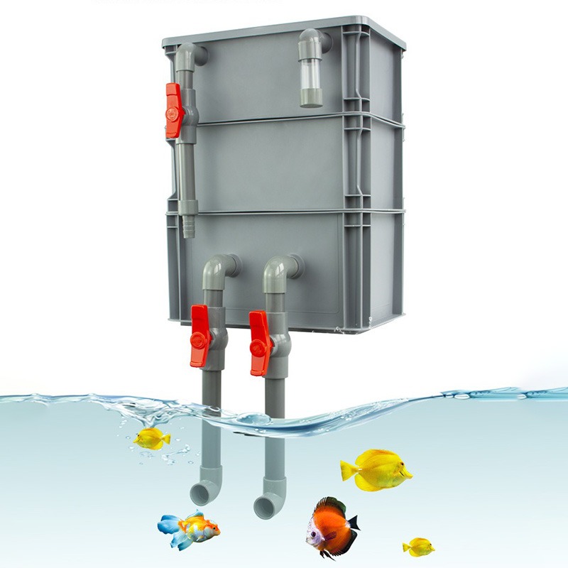Marine Aquarium Overflow Box - DIY Extern Druppelstroom Filterhuis Aquarium Visbak