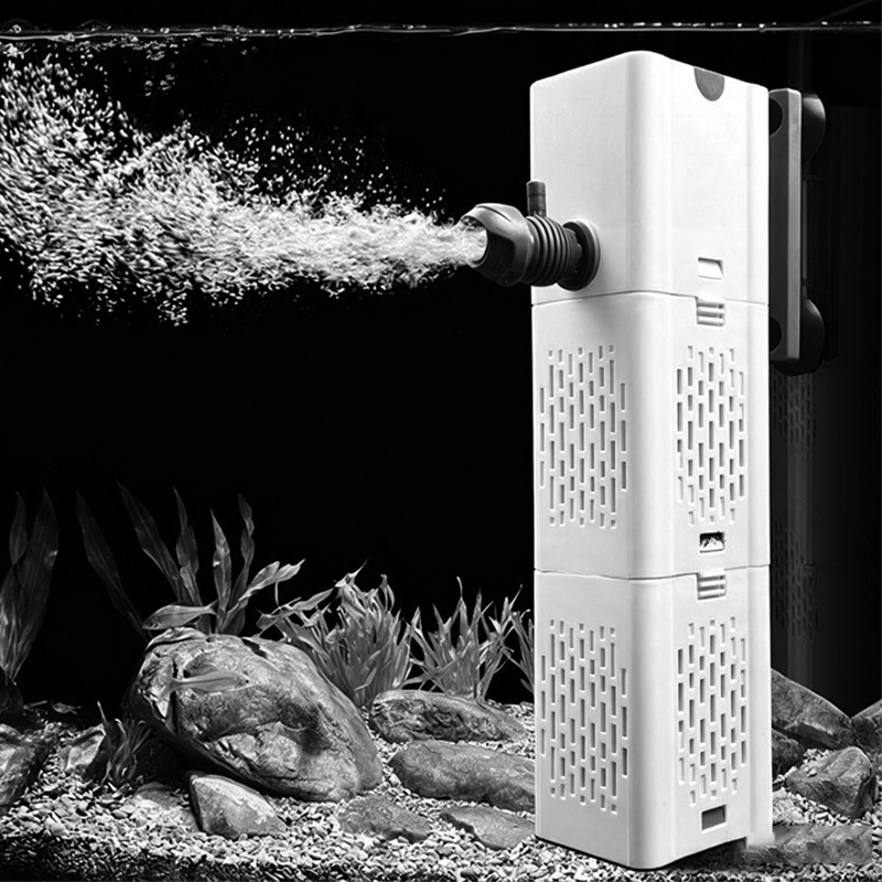Marine Aquarium Overflow Box - Aquariumfilterpomp, onderwaterpomp, stille lucht- en zuurstofpomp,