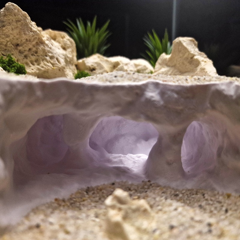 3D Gedrukt Gevorkte Grot Aquar - Aquarium Marine Rock recensie en prijs