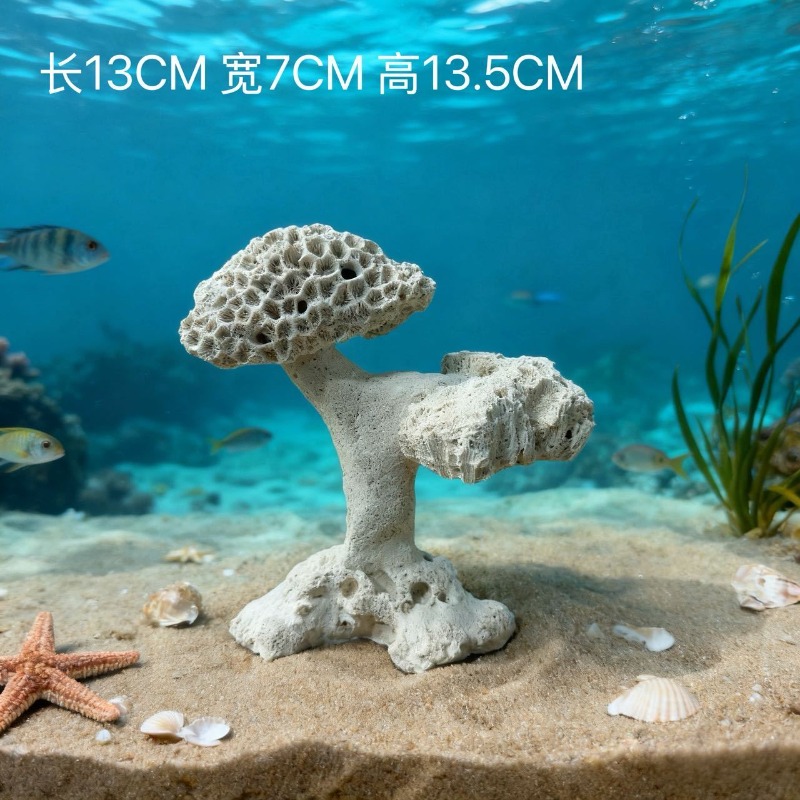 Aquarium keramische anemoonhol - Aquarium Marine Rock recensie en prijs