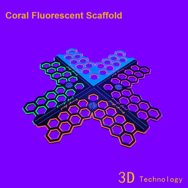 Nieuw fluorescerend koraalfrag - Marine Aquarium Orp recensie en prijs