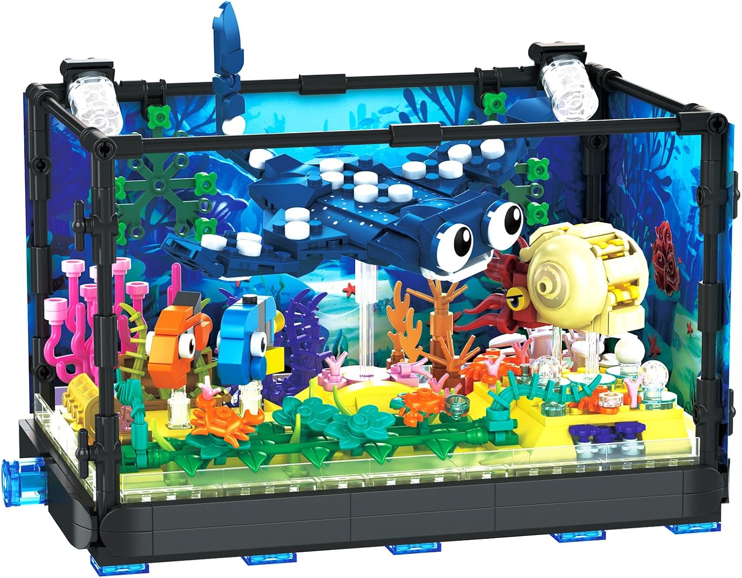 Visaquarium bouwset - Zeeaquar - Marine Aquarium Cube recensie en prijs