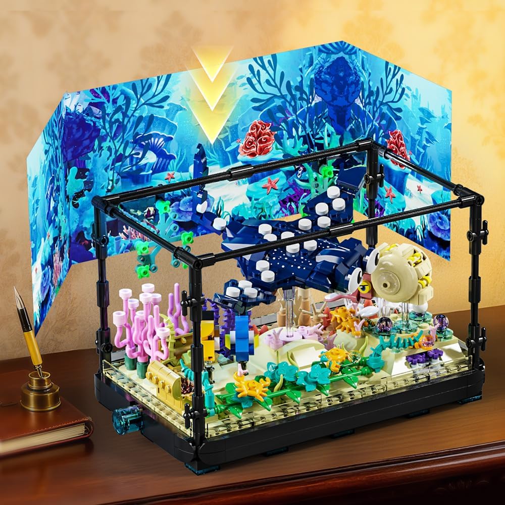 Visaquarium bouwset - Zeeaquar - Marine Aquarium Cube recensie en prijs