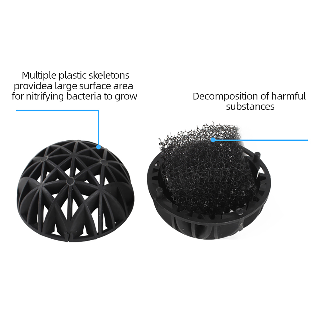 100 Stuks 18Mm Biologische Bio - Marine Aquarium Filter Media recensie en prijs
