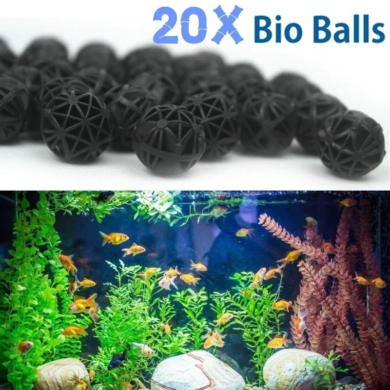 20 Stuks 16mm Aquarium Bio Bal - Marine Aquarium Filter Media recensie en prijs