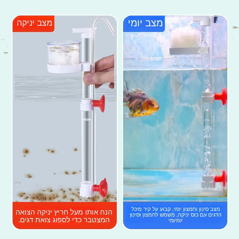 Aquariumafvalreiniger Bodemrei - Marine Aquarium Vacuum recensie en prijs